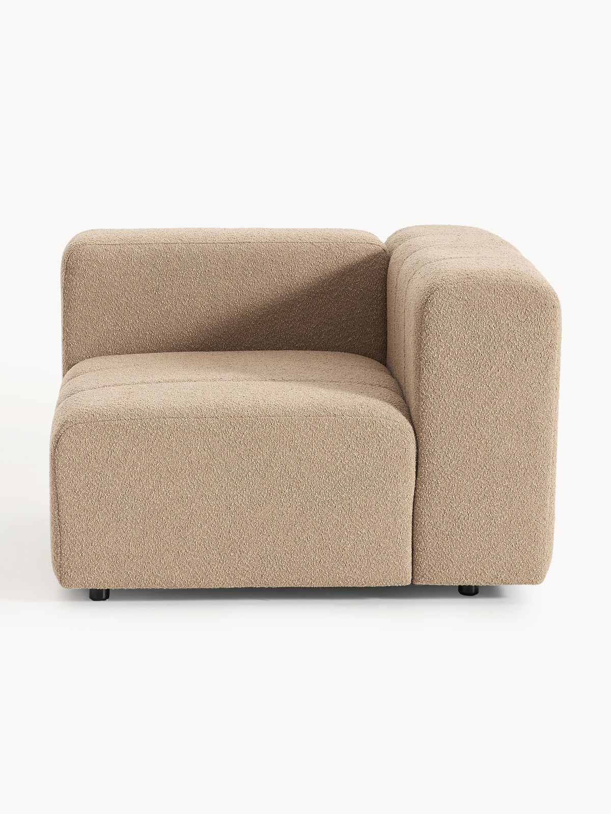 Lenmeno Corner Module in Bouclé