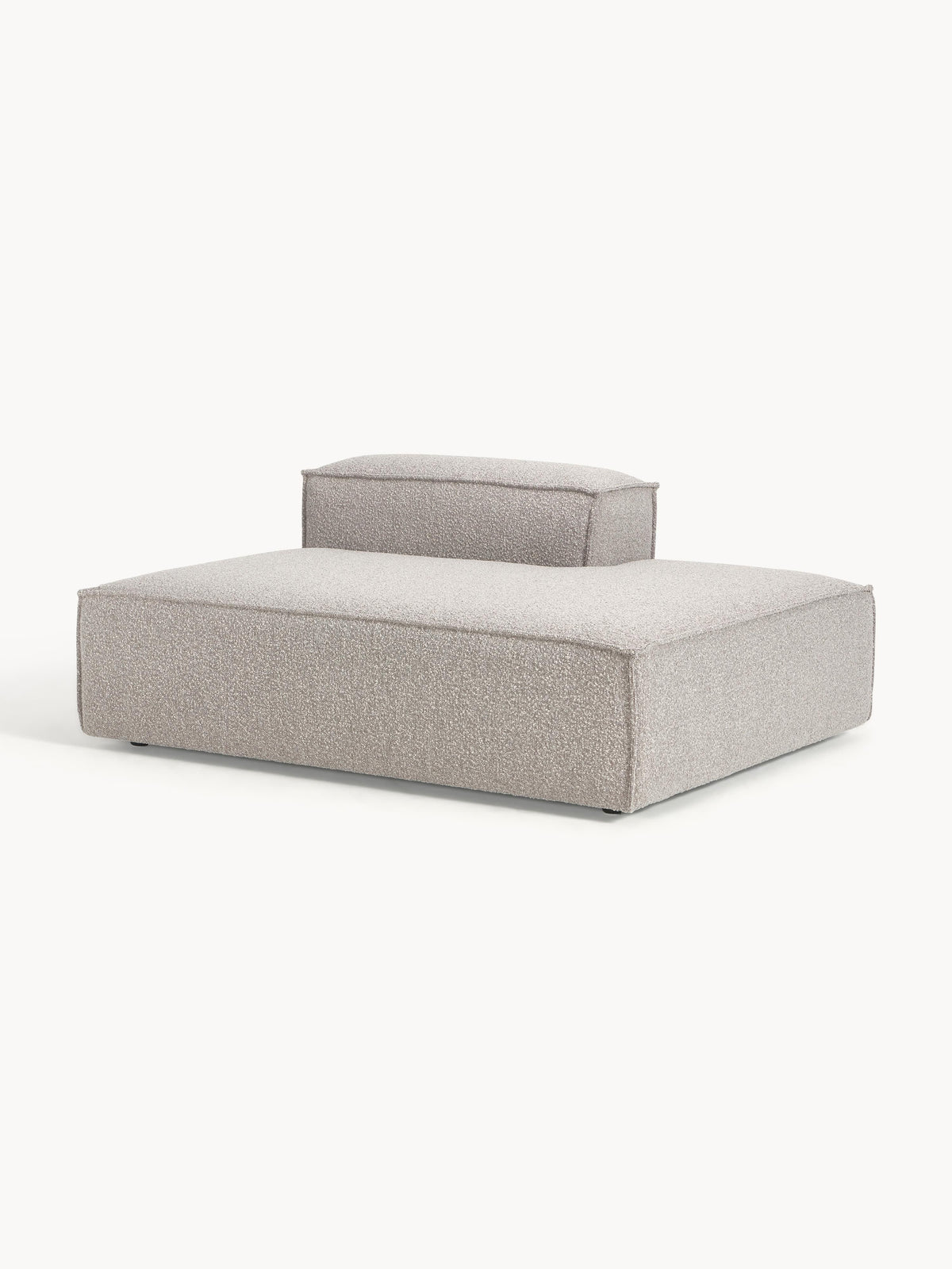 Lenoble Bouclé Ottoman Module