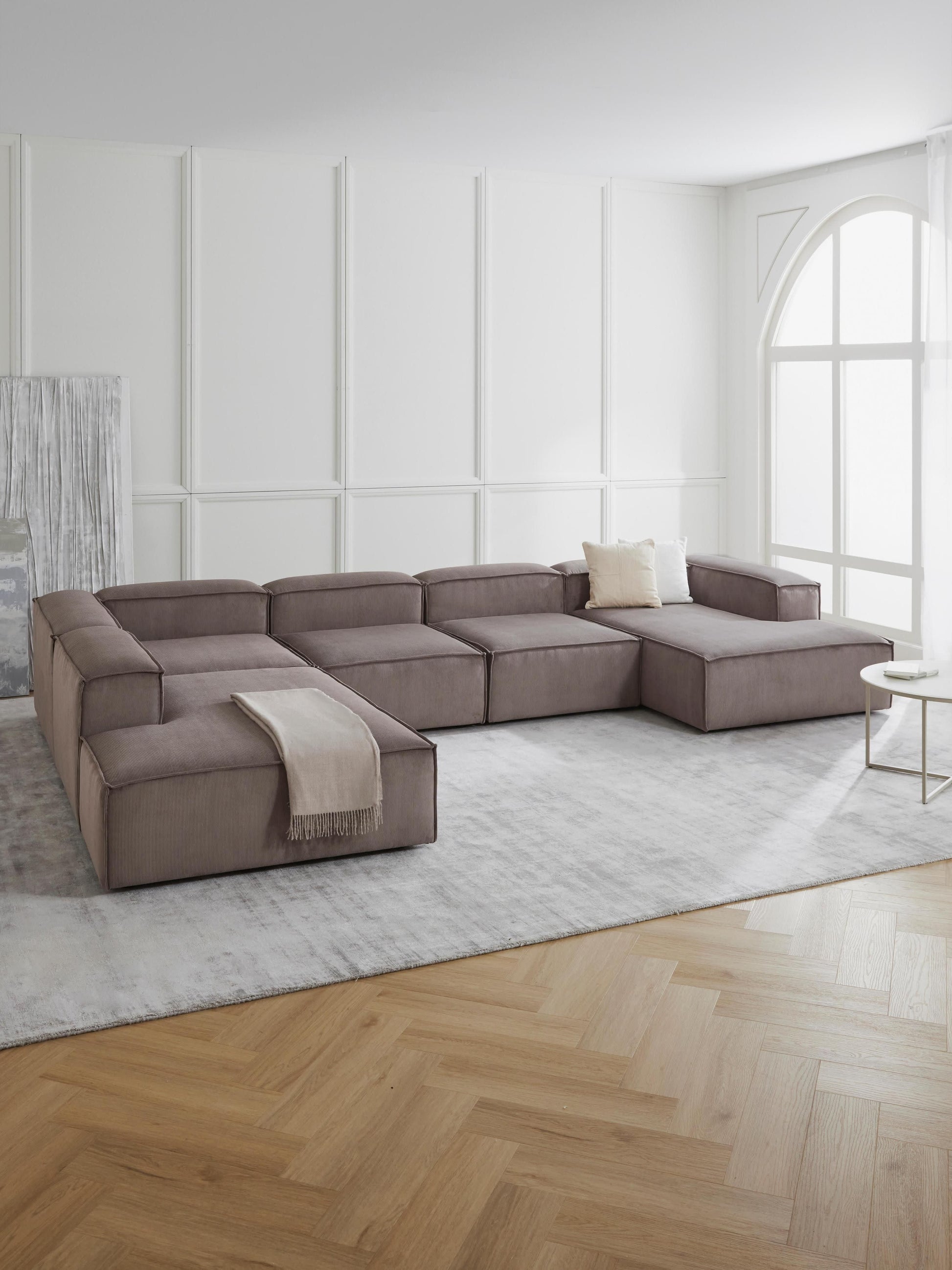 Lenoble Corduroy Ottoman Corner Module