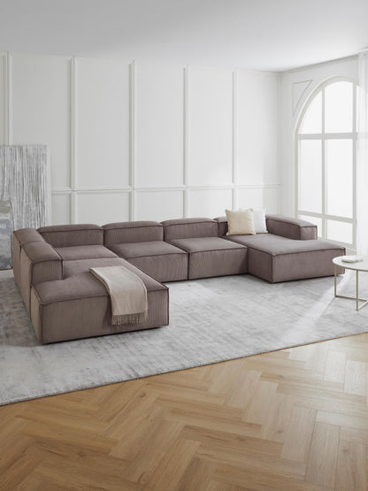 Lenoble Corduroy Ottoman Corner Module