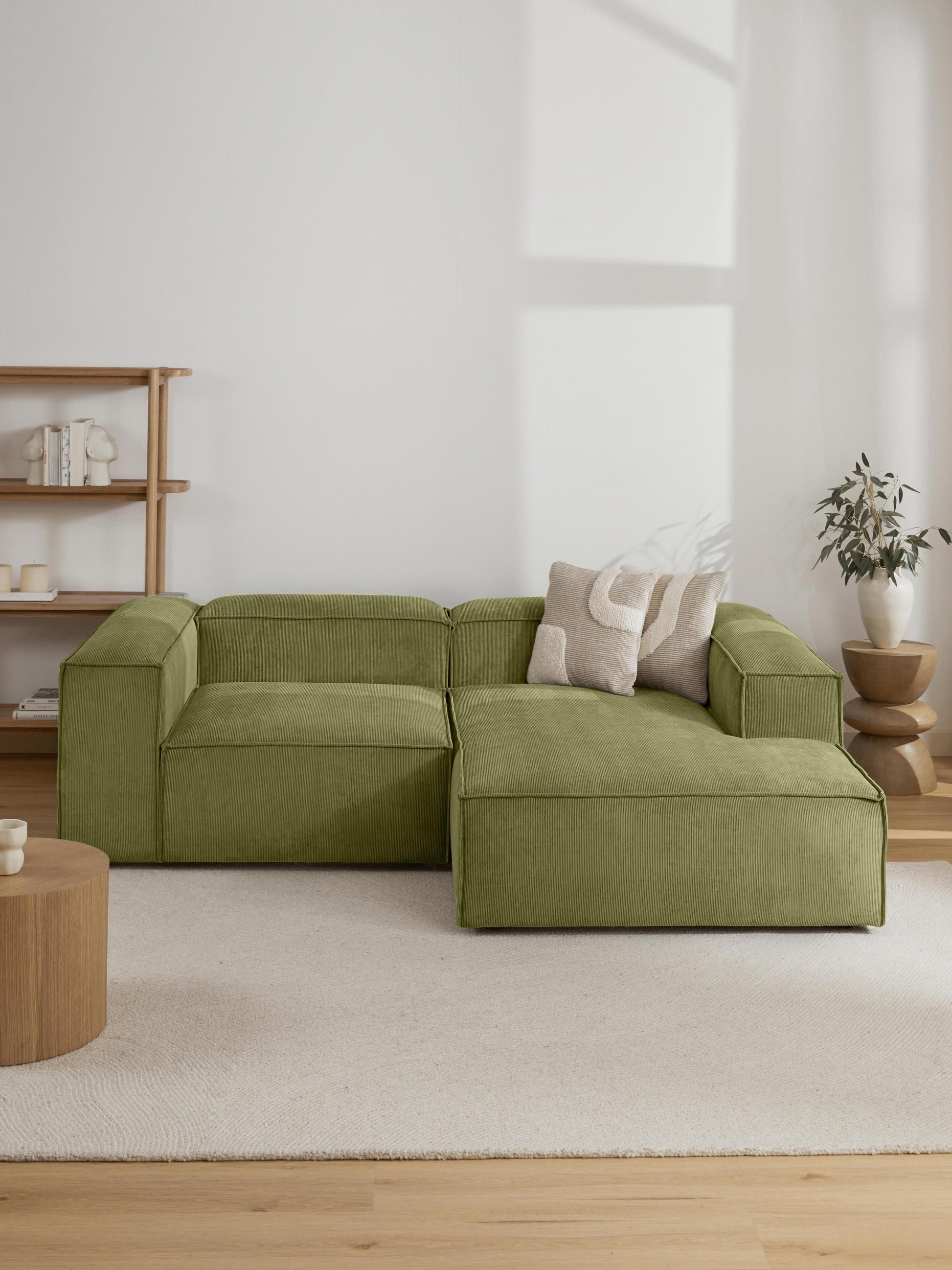 Lenoble Corduroy Ottoman Corner Module