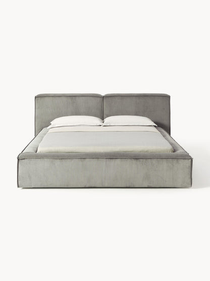 Lenoble Corduroy Upholstered Bed