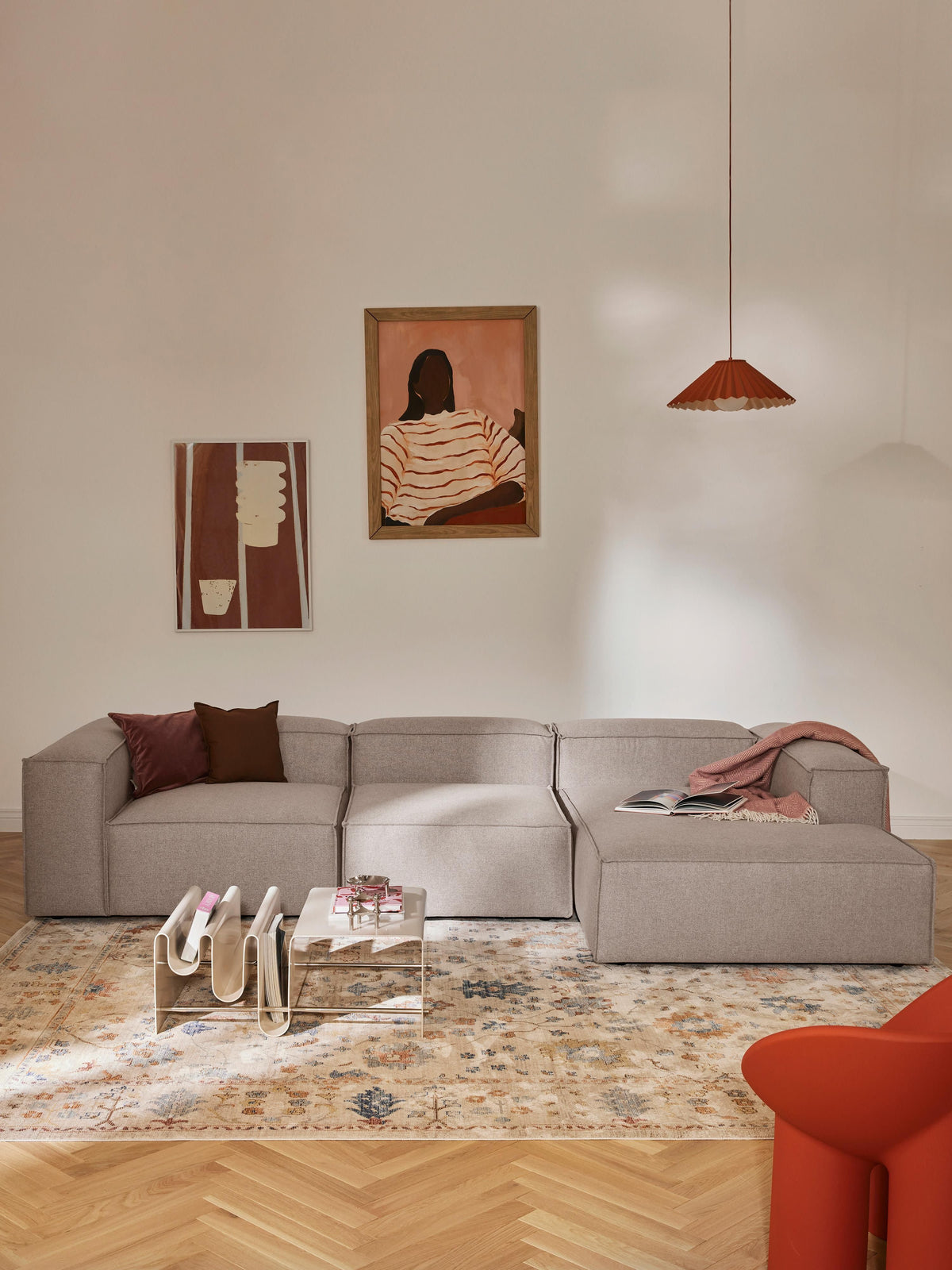 Lenoble Corner Ottoman Module