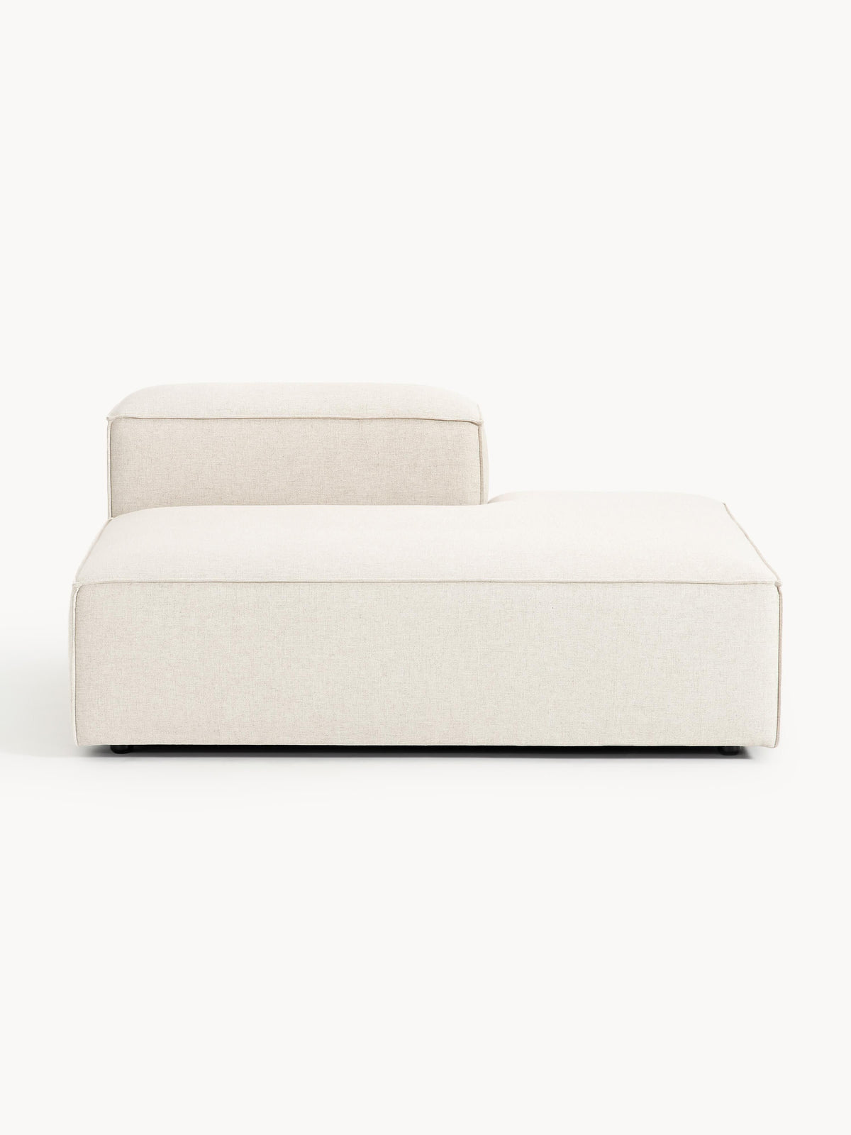 Lenoble Linen Blend Ottoman Module