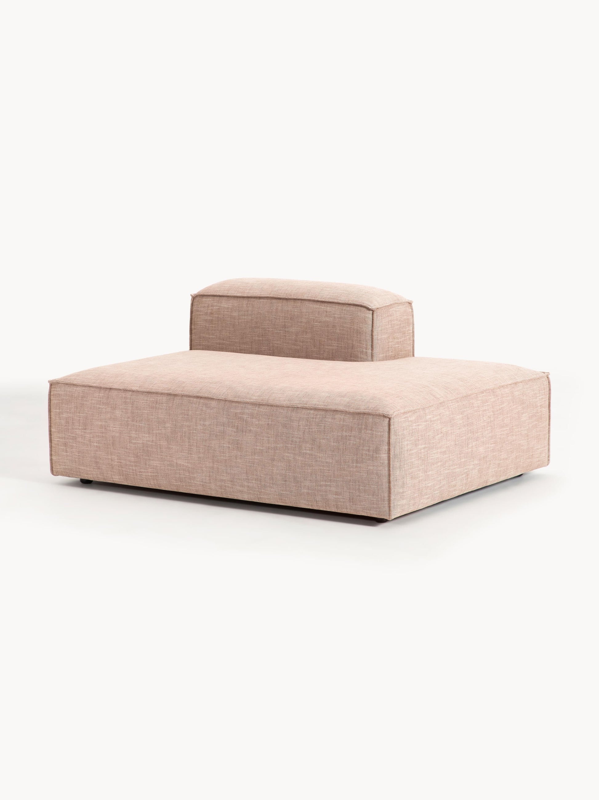 Lenoble Linen Blend Ottoman Module