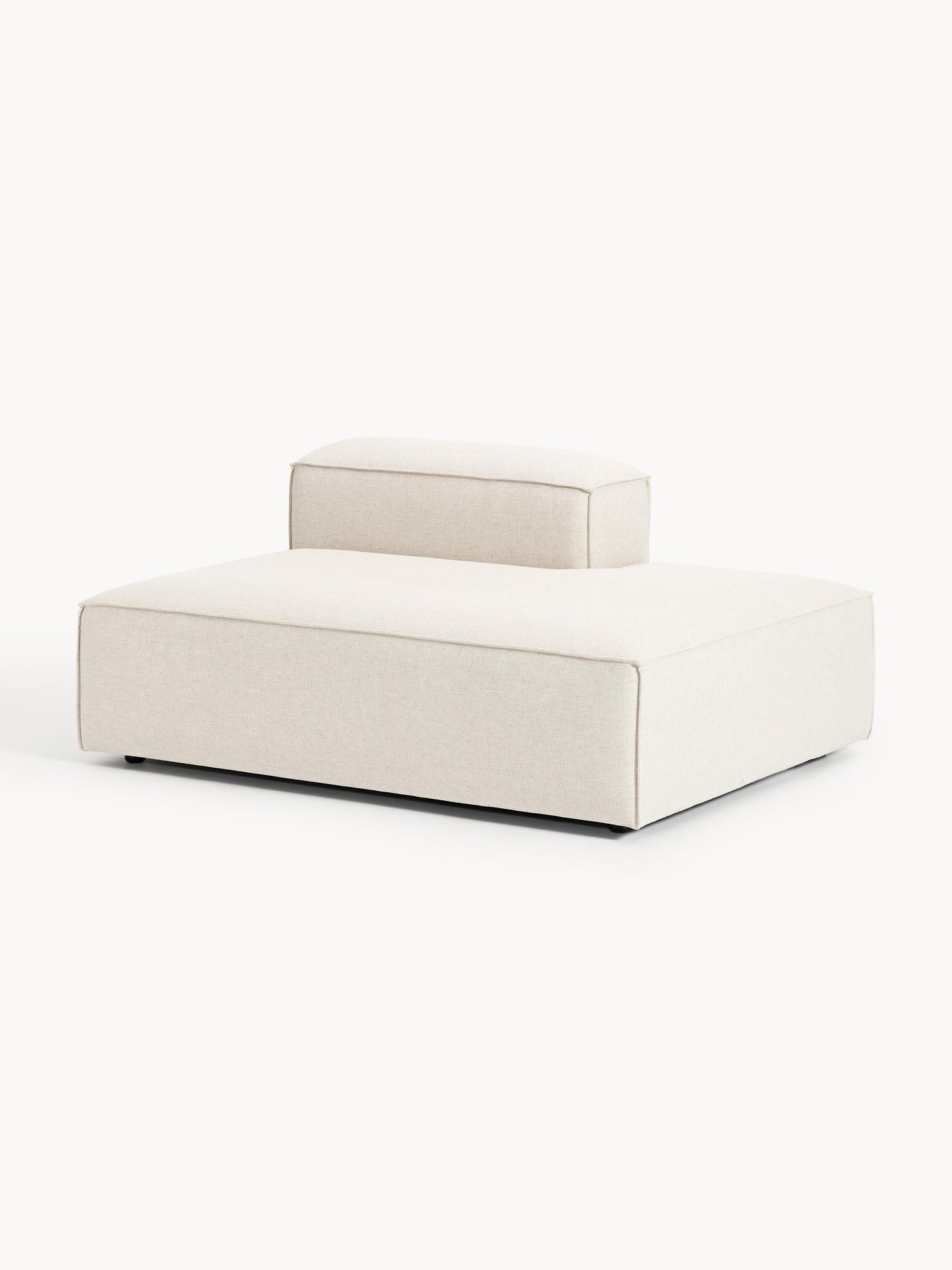 Lenoble Linen Blend Ottoman Module