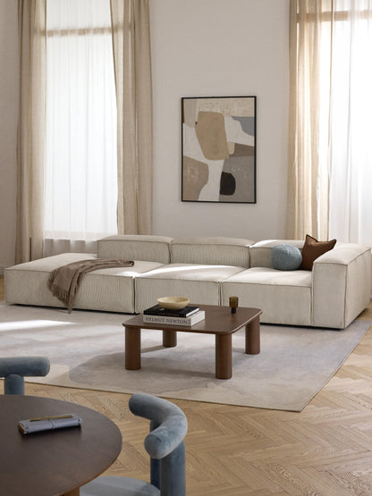 Lenoble Modular Corduroy Ottoman, XL