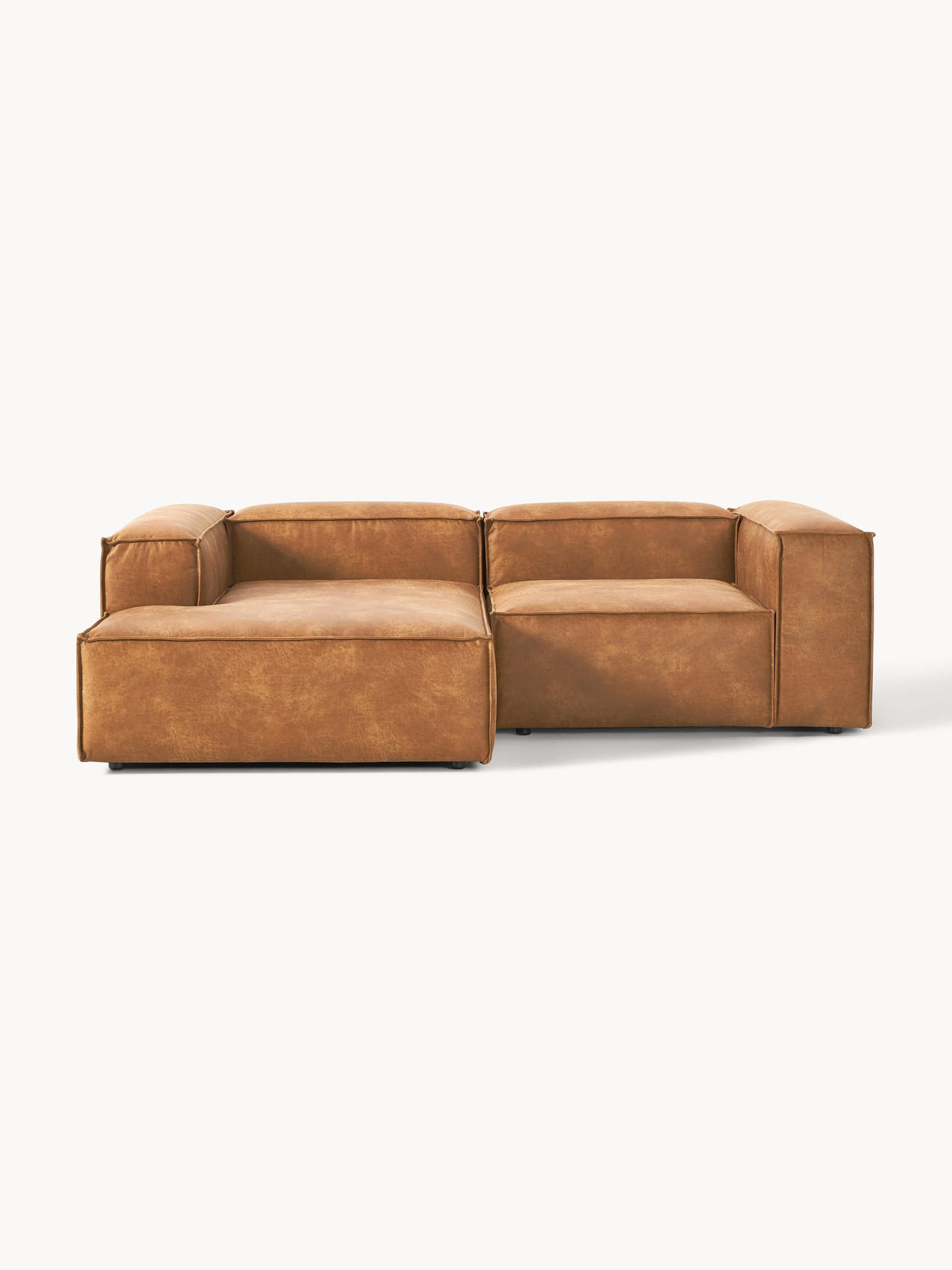 Lenoble Modular Corner Sofa (2-Seater) in Leather