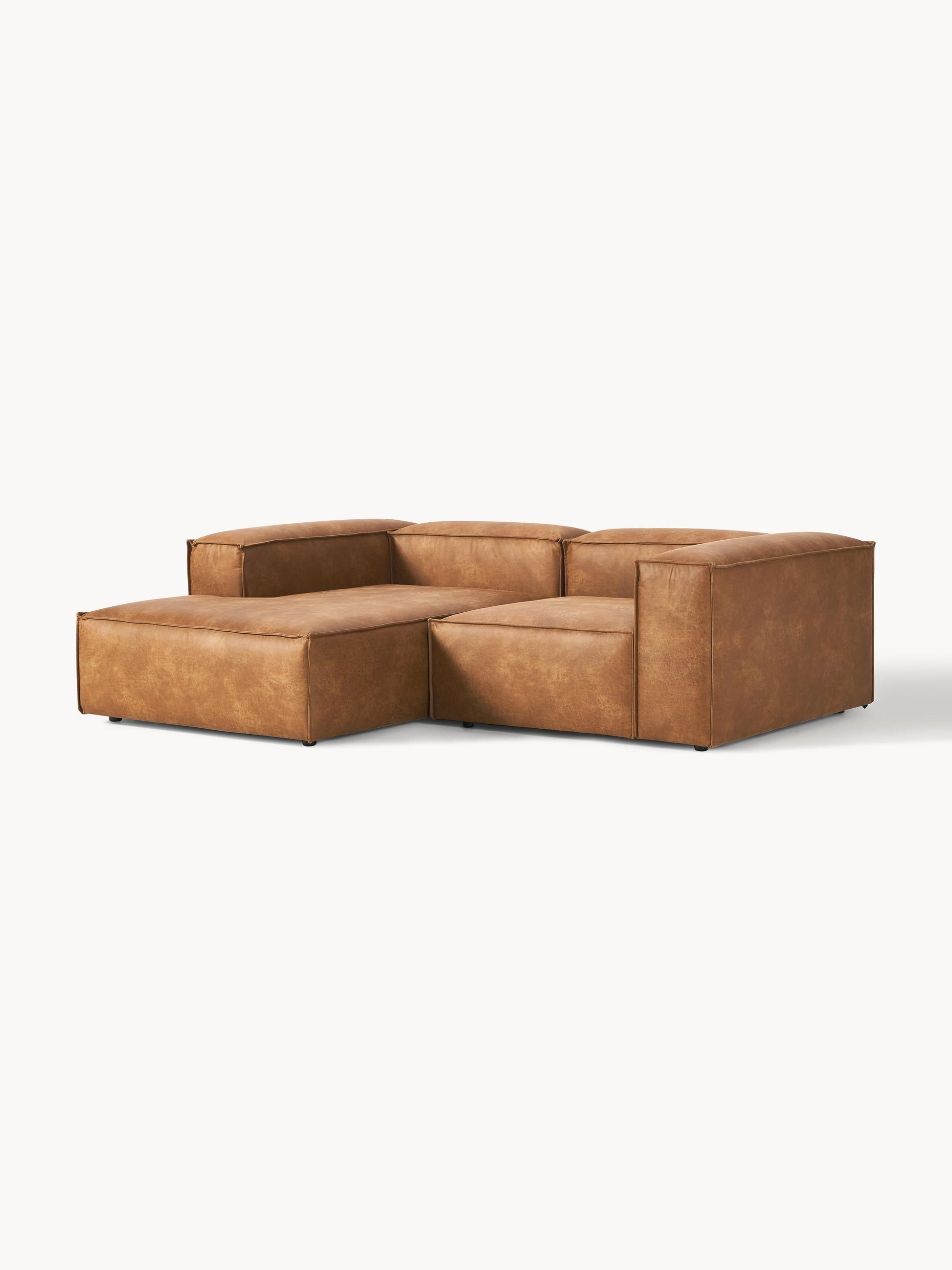 Lenoble Modular Corner Sofa (2-Seater) in Leather