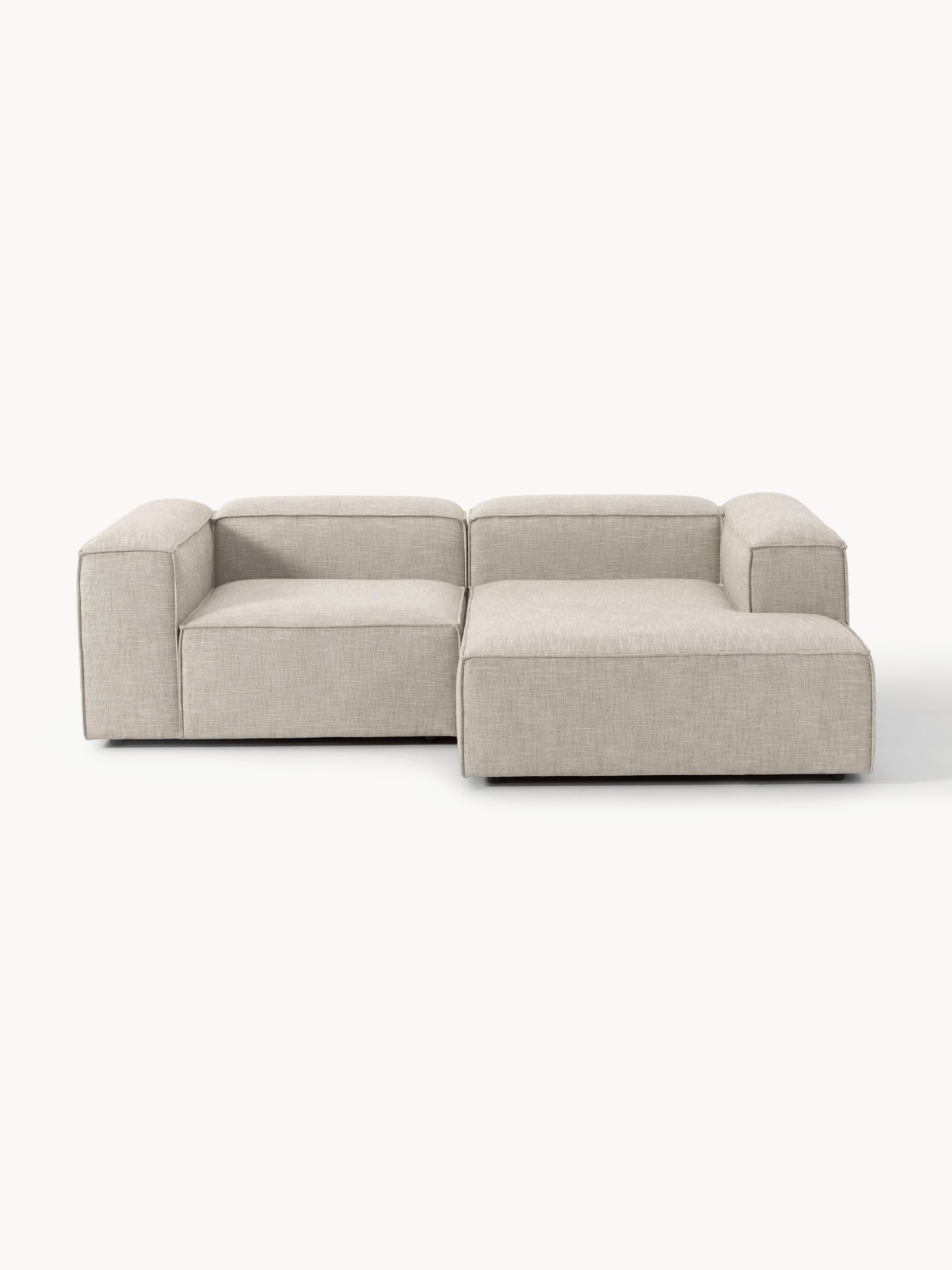Lenoble Modular Corner Sofa (2-Seater) in Linen Blend