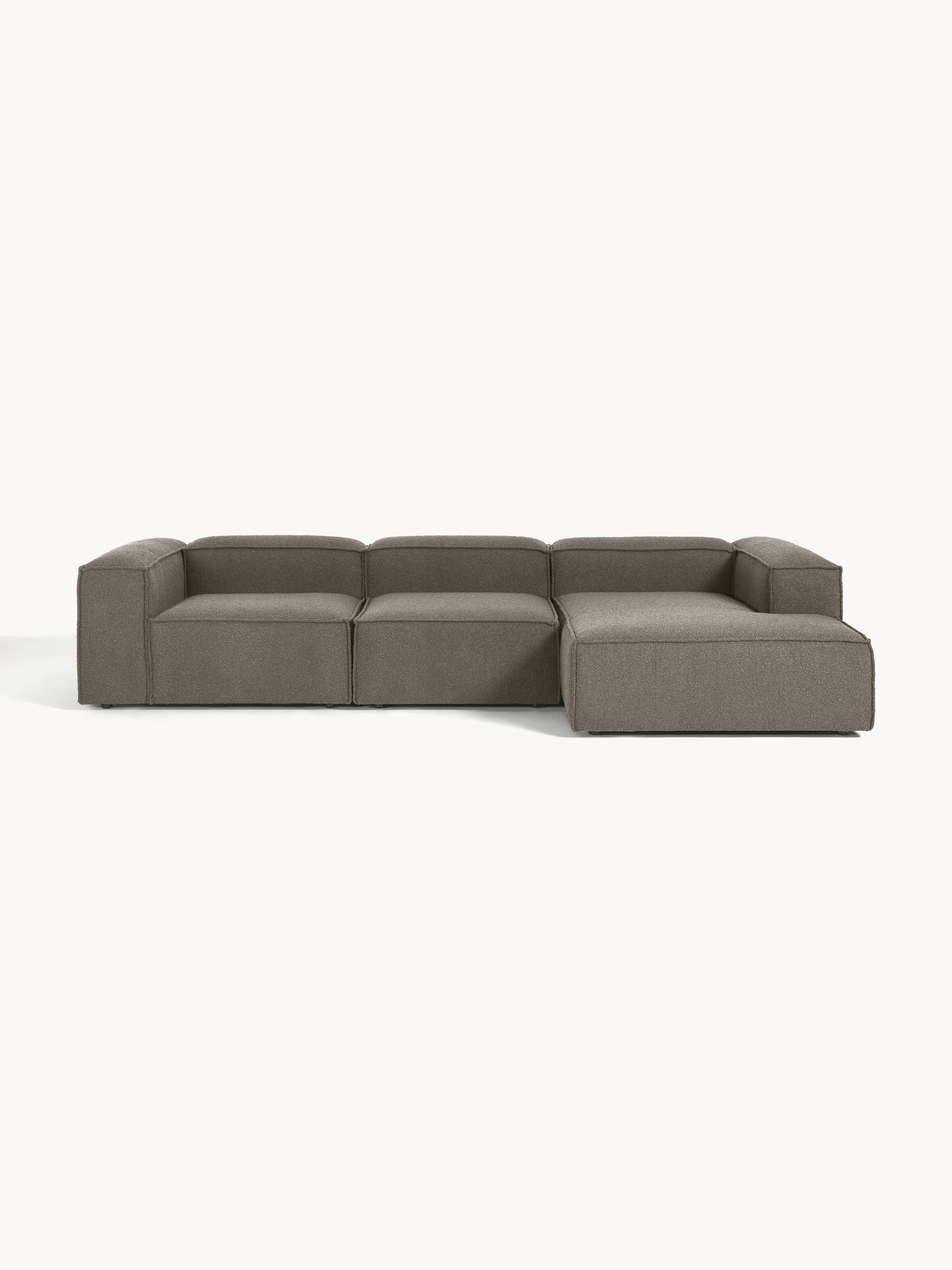 Lenoble Modular Corner Sofa (4-Seater) in Bouclé
