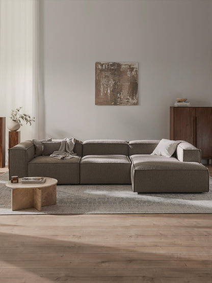 Lenoble Modular Corner Sofa (4-Seater) in Bouclé
