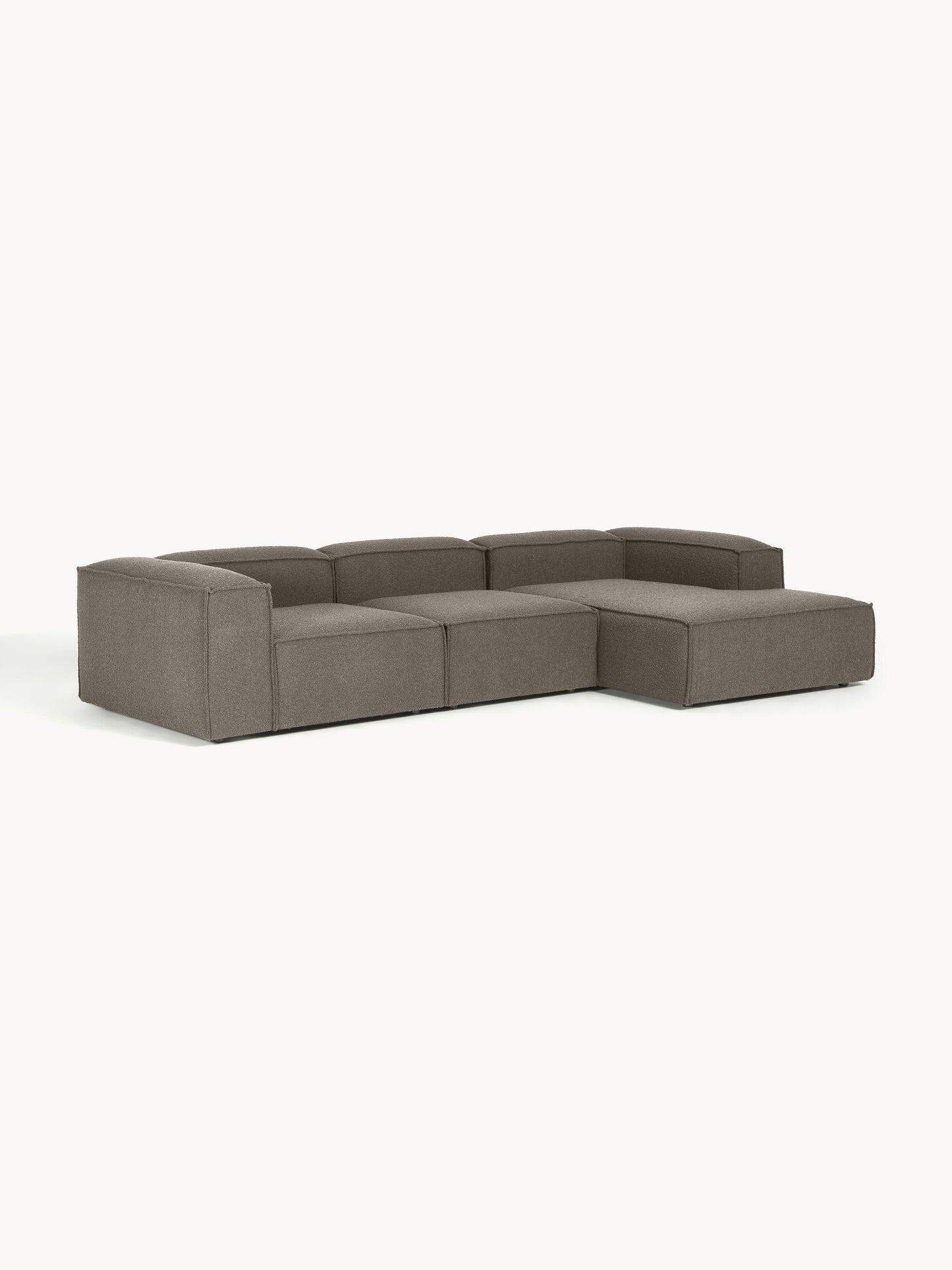 Lenoble Modular Corner Sofa (4-Seater) in Bouclé