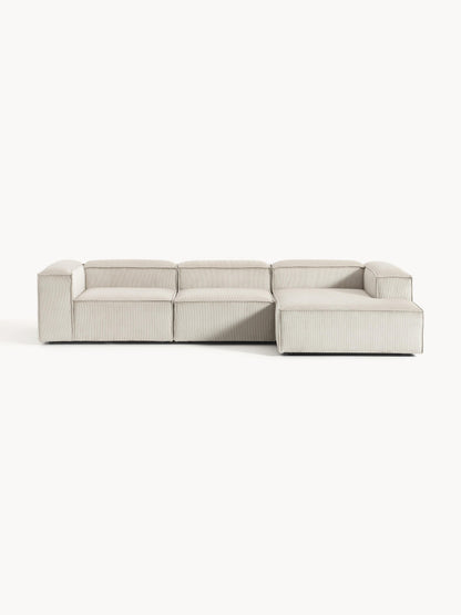 Lenoble Modular Corner Sofa (4-Seater) in Corduroy