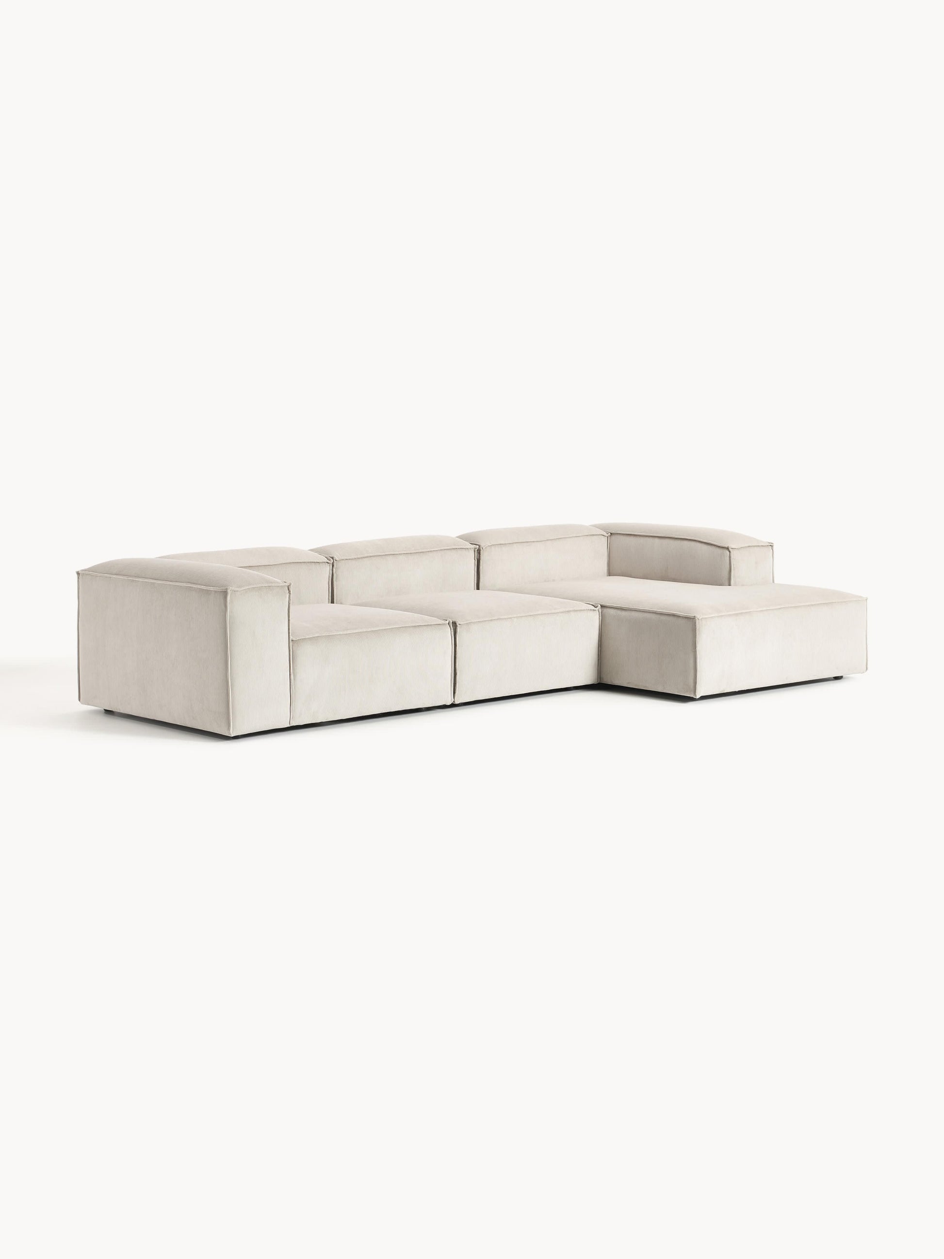 Lenoble Modular Corner Sofa (4-Seater) in Corduroy