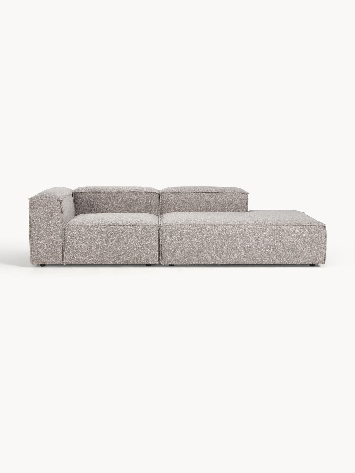 Lenoble Modular Ottoman in Bouclé