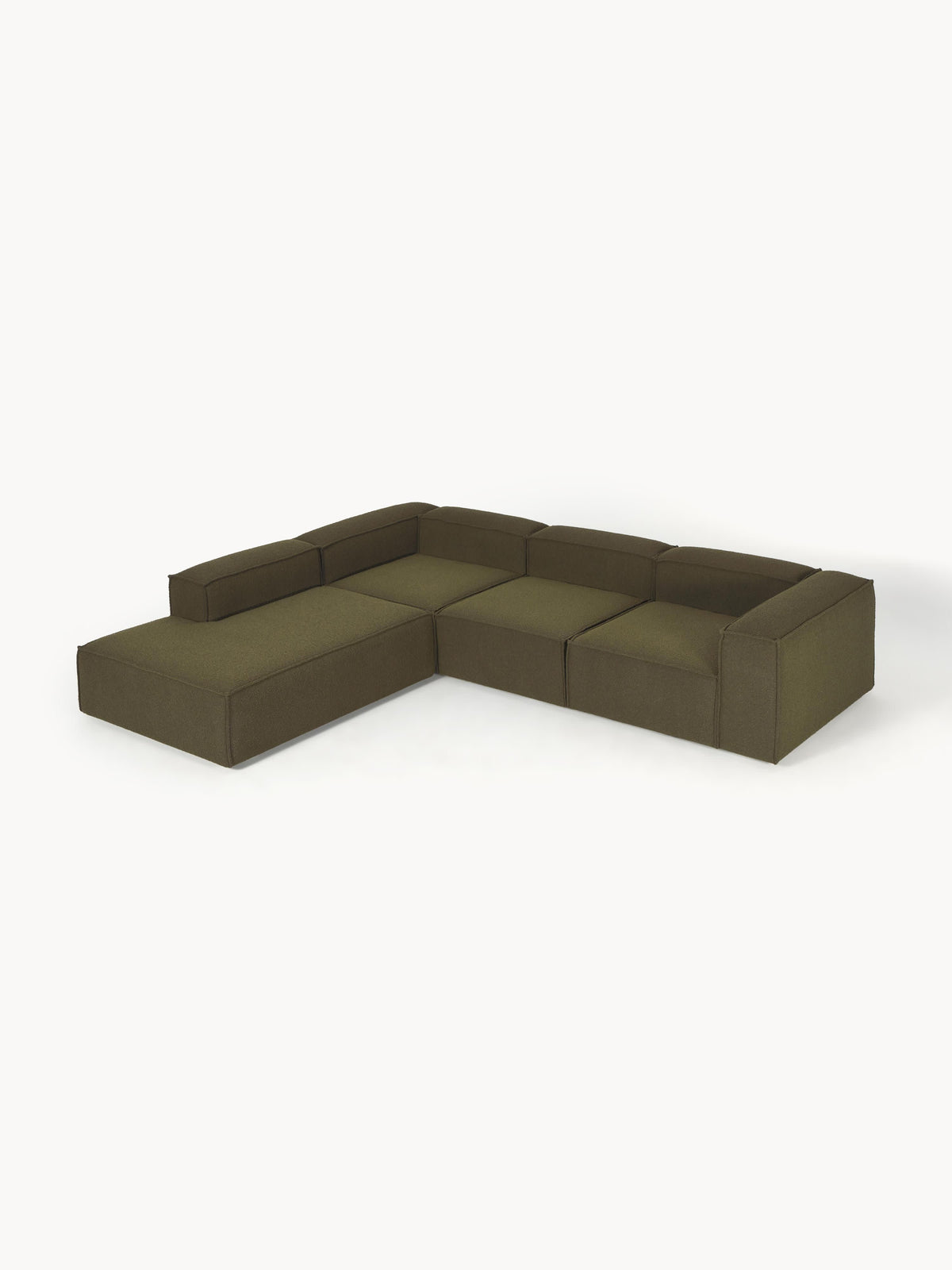 Lenoble Modular XL Bouclé Corner Sofa (4-Seater)