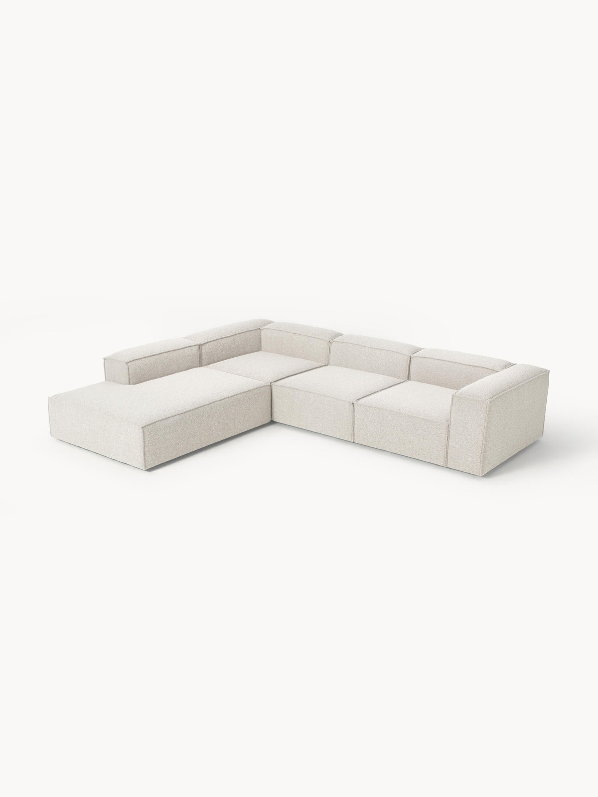 Lenoble Modular XL Bouclé Corner Sofa (4-Seater)