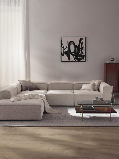 Lenoble Modular XL Bouclé Corner Sofa (4-Seater)