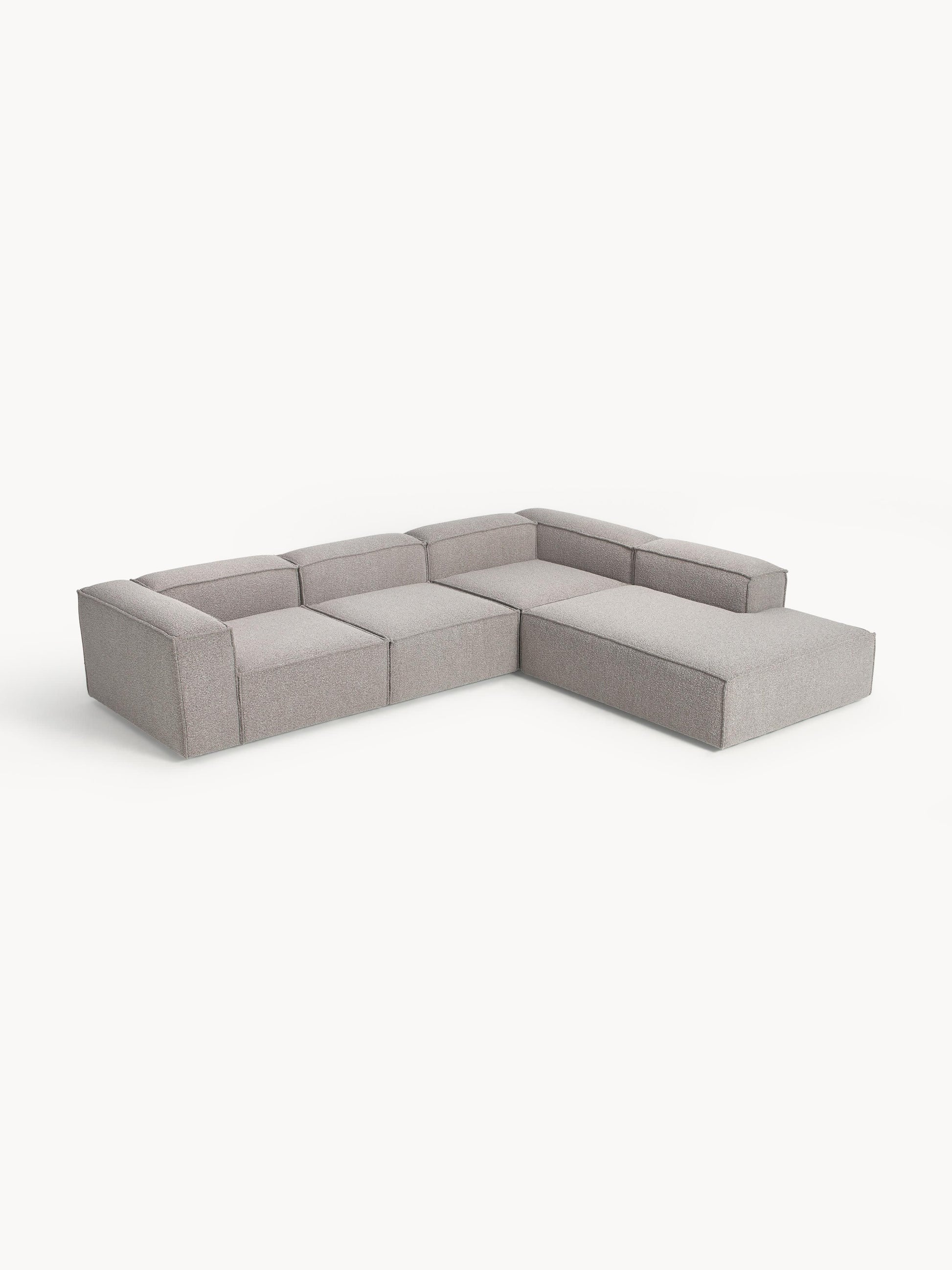 Lenoble Modular XL Bouclé Corner Sofa (4-Seater)