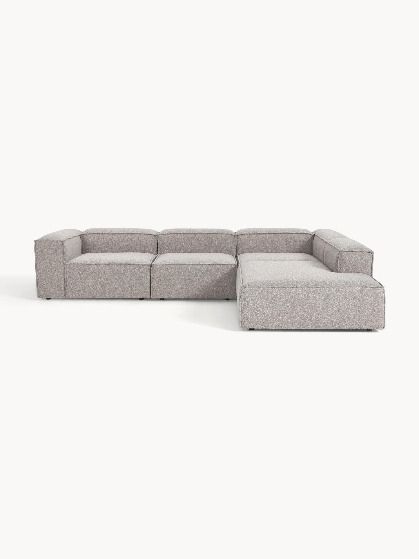 Lenoble Modular XL Bouclé Corner Sofa (4-Seater)