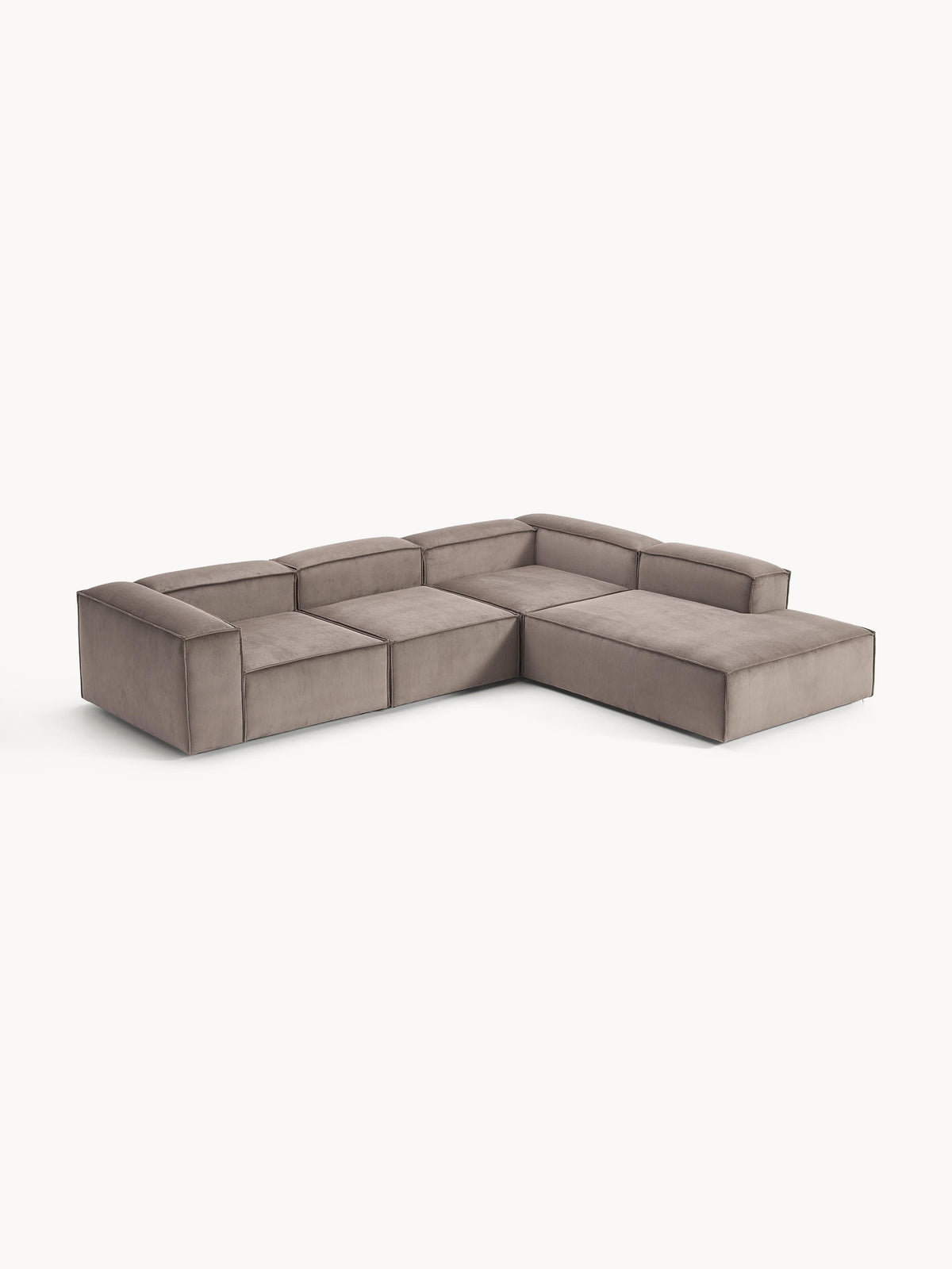 Lenoble Modular XL Corner Sofa (4-Seater) in Corduroy
