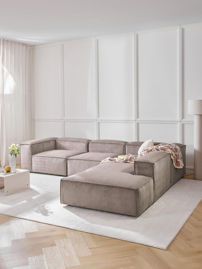 Lenoble Modular XL Corner Sofa (4-Seater) in Corduroy