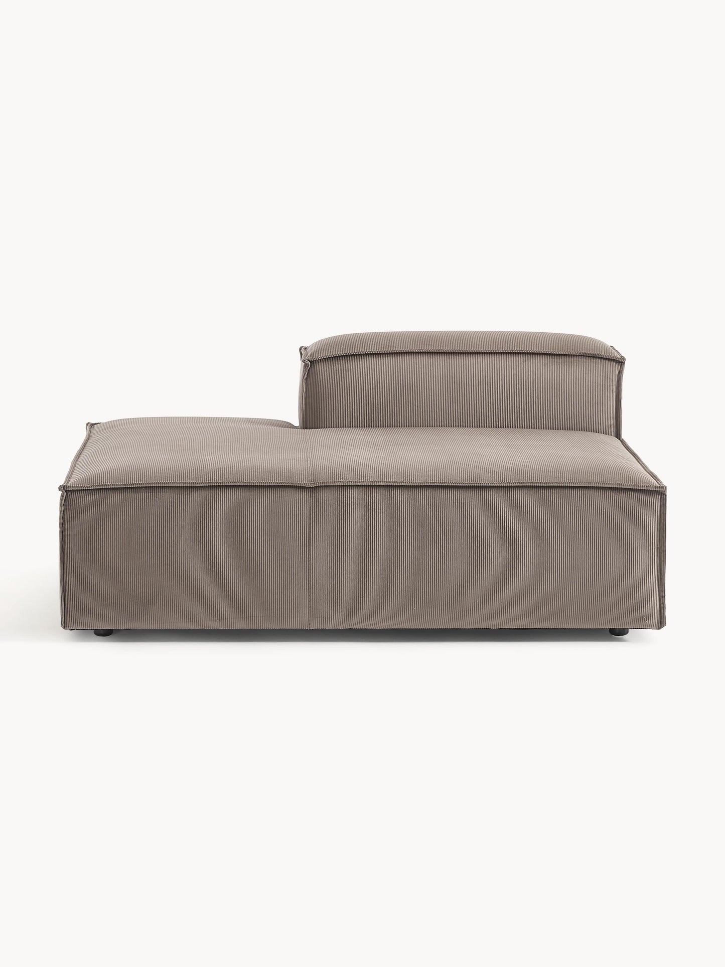Lenoble Ottoman Module in Corduroy