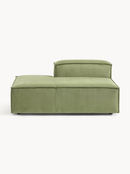 Lenoble Ottoman Module in Corduroy