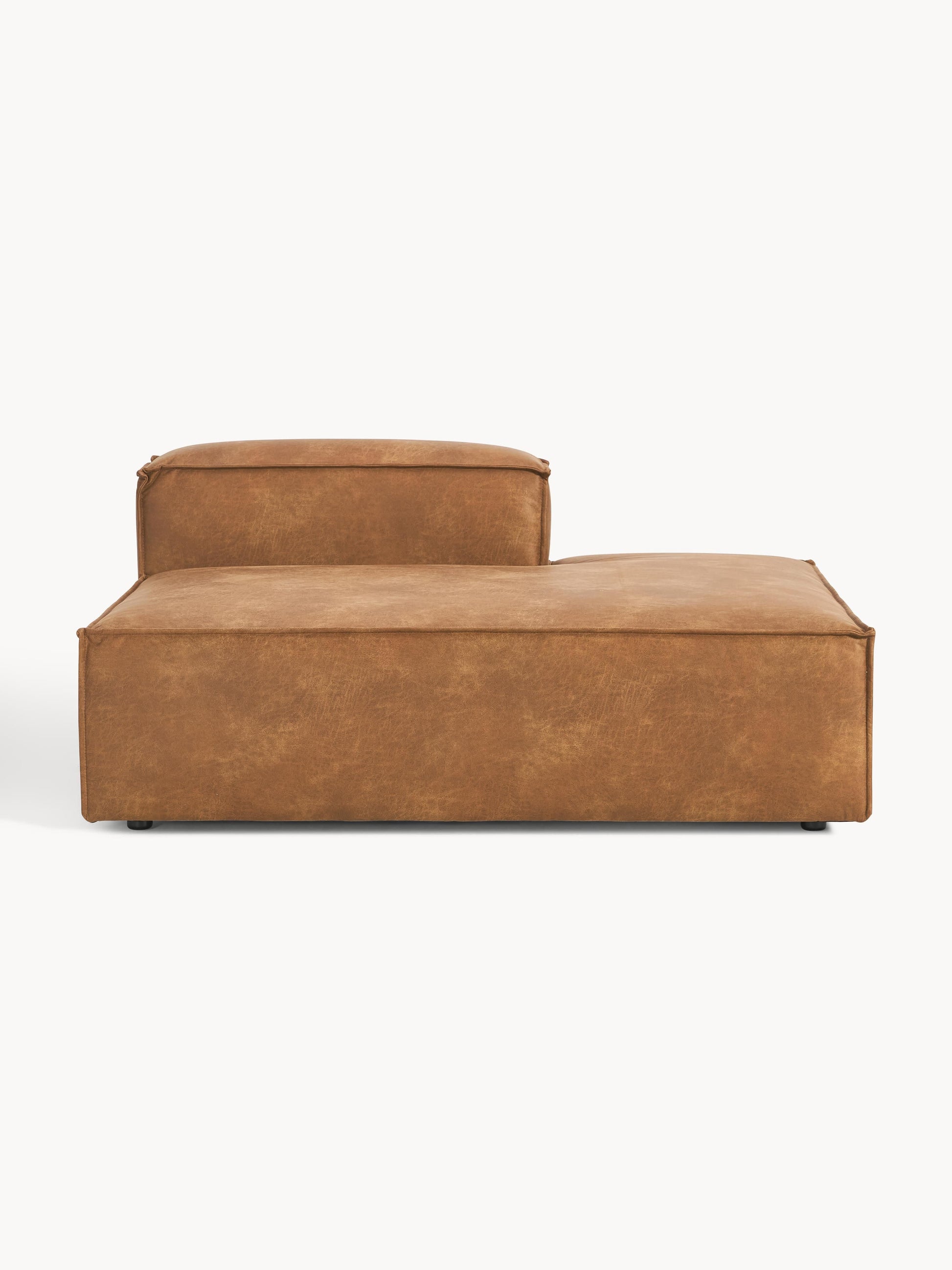 Lenoble Ottoman Module in Leather
