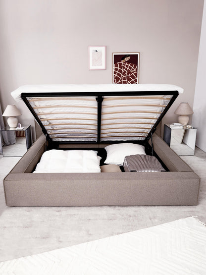 Lenoble Storage Bed, Upholstered