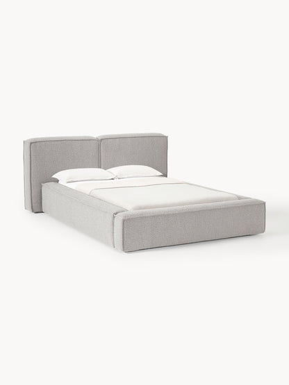 Lenoble Upholstered Bed in Bouclé
