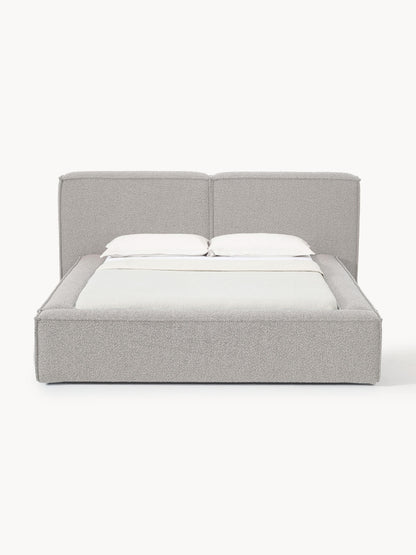 Lenoble Upholstered Bed in Bouclé