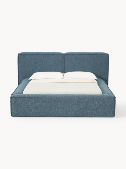 Lenoble Upholstered Bed in Bouclé