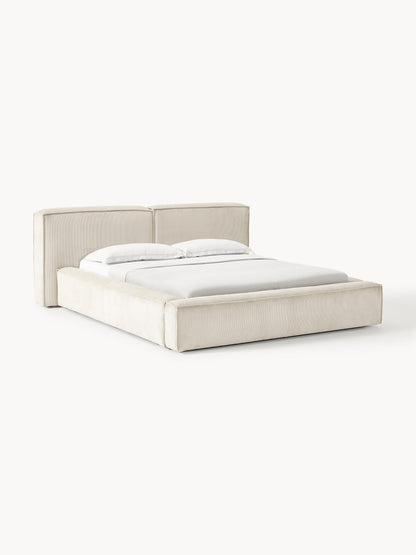 Lenoble Upholstered Bed with Storage, Corduroy