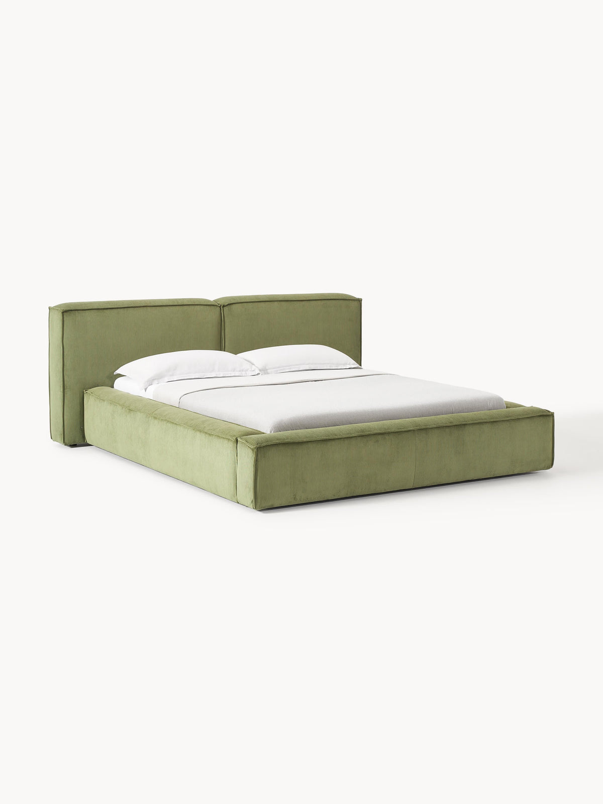 Lenoble Upholstered Bed with Storage, Corduroy