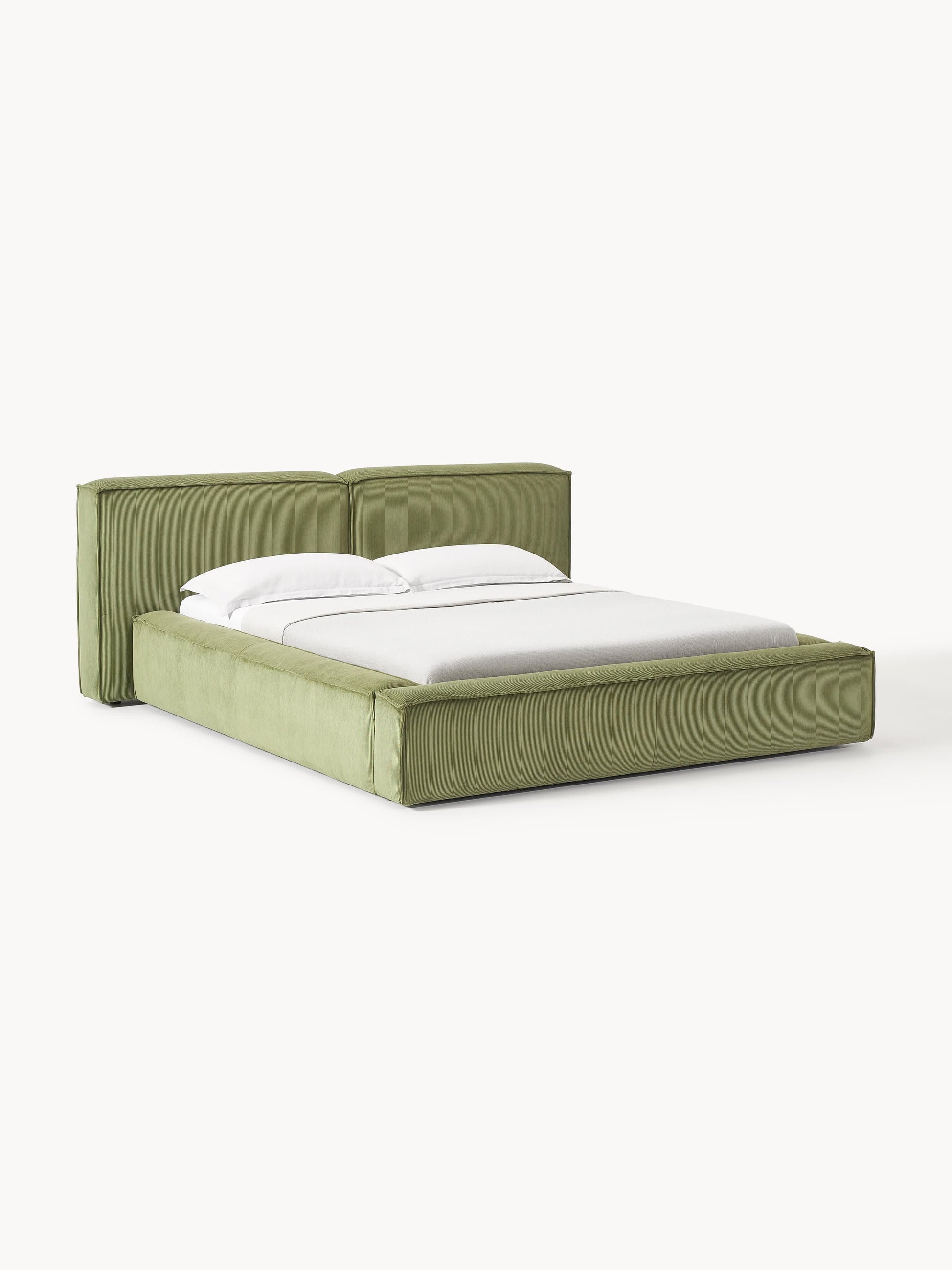 Lenoble Upholstered Bed with Storage, Corduroy