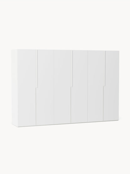 Lenveno Modular Hinged-Door Wardrobe, 300 cm Wide, in Various Sizes