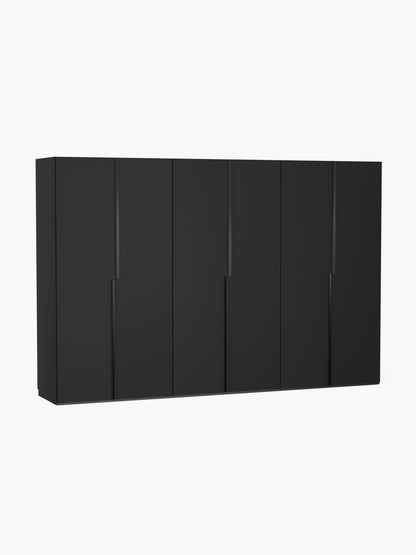 Lenveno Modular Hinged-Door Wardrobe, 300 cm Wide, in Various Sizes