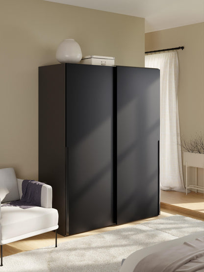 Lenveno Modular Sliding-Door Wardrobe, 150 cm Wide, in Various Sizes