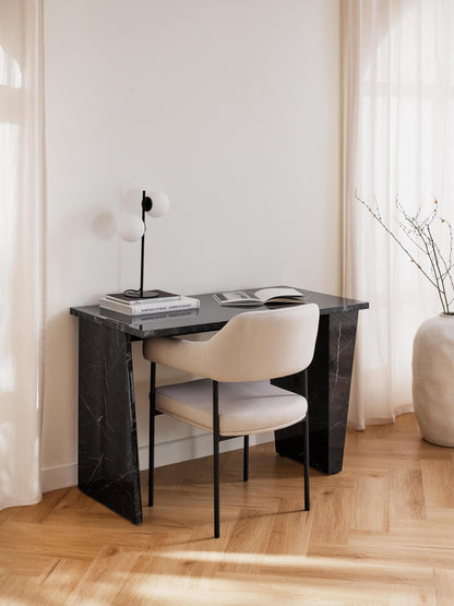 Liaquil Marble-Look Desk