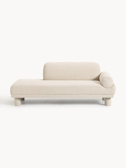 Lilisto Ottoman in Bouclé