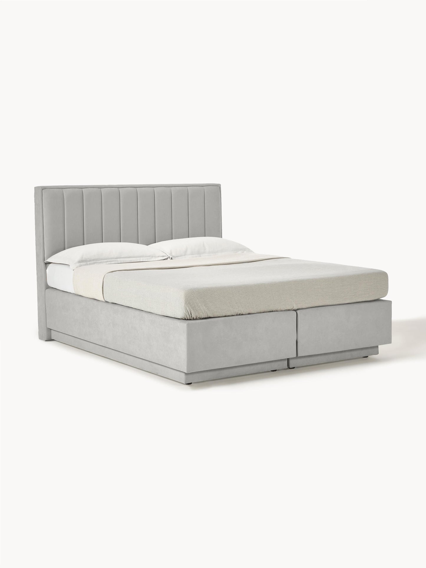 Livmeno Box Spring Bed with Storage