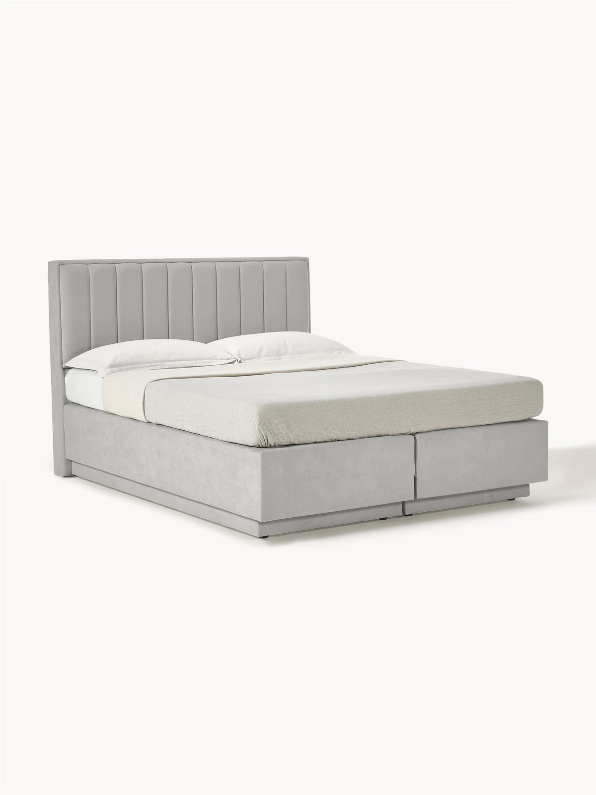 Livmeno Box Spring Bed with Storage