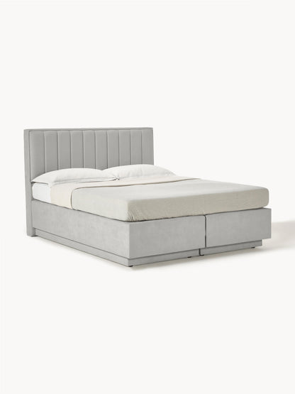 Livmeno Box Spring Bed with Storage