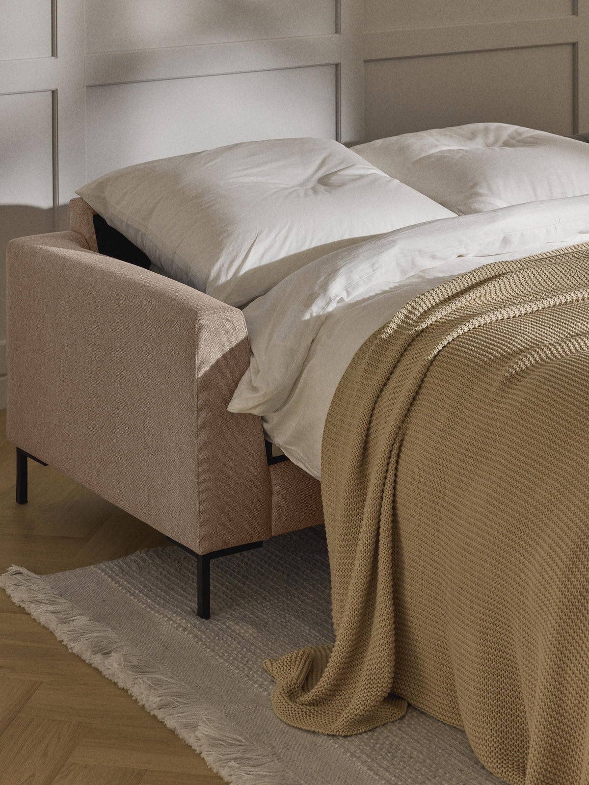 Lunisto Sofa Bed with Mattress, 3-Seater
