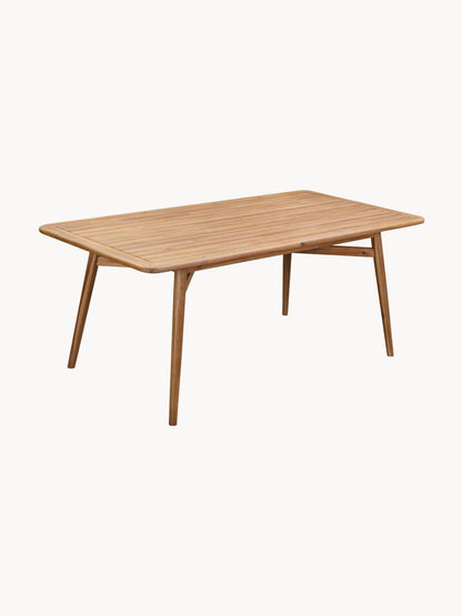 Marseld Acacia Wood Garden Table, 180 x 90 cm