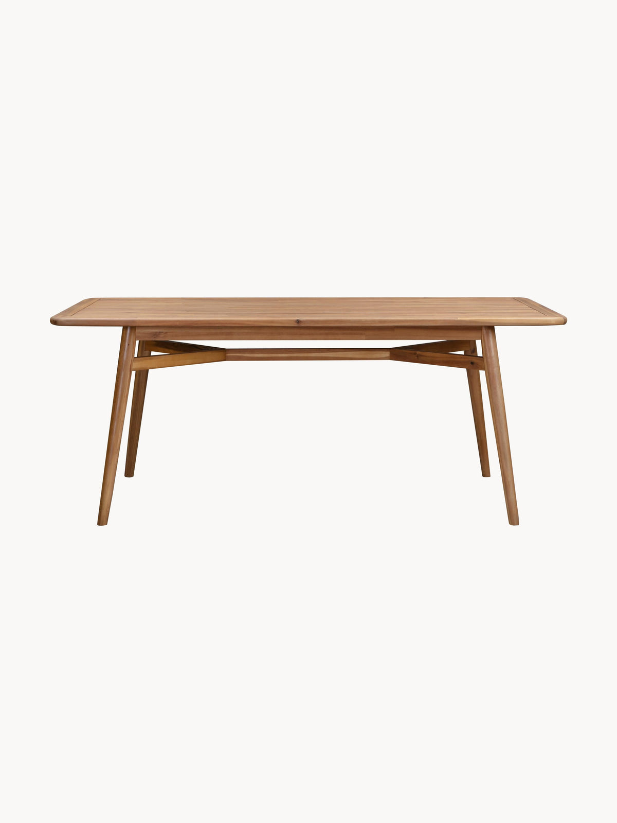 Marseld Acacia Wood Garden Table, 180 x 90 cm