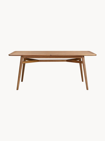 Marseld Acacia Wood Garden Table, 180 x 90 cm