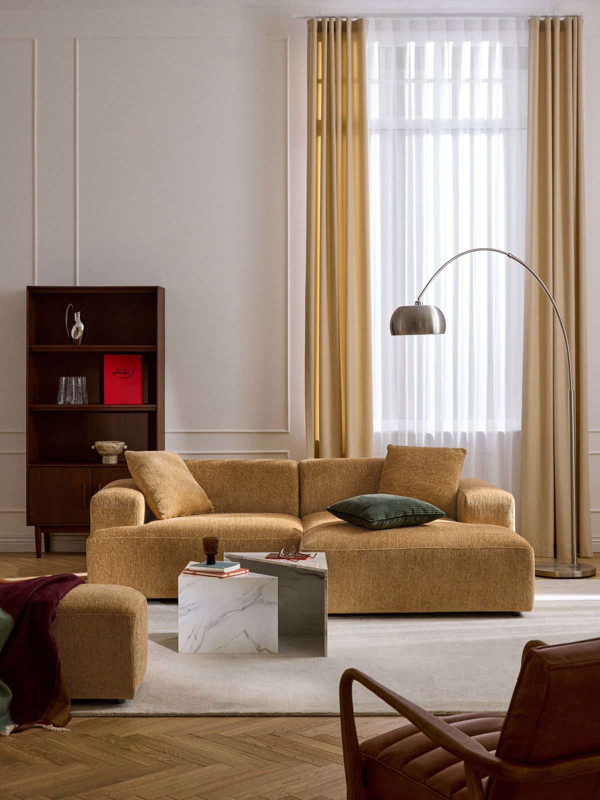 Melvinta Corner Sofa, 3-Seater